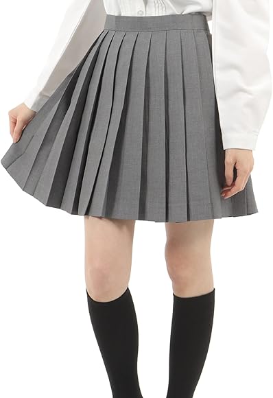 Amazon.co.jp: [Eiza] スクールスカート プリーツ 学生 制服 プリーツ